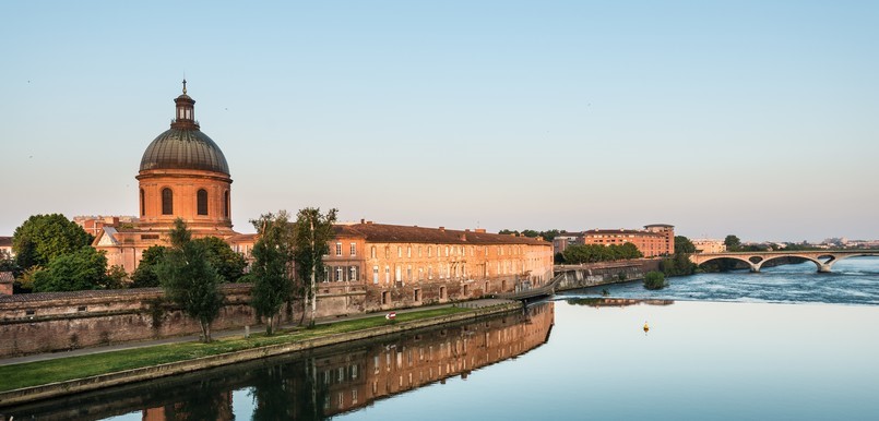 La Grave vue depuis le Pont Neuf